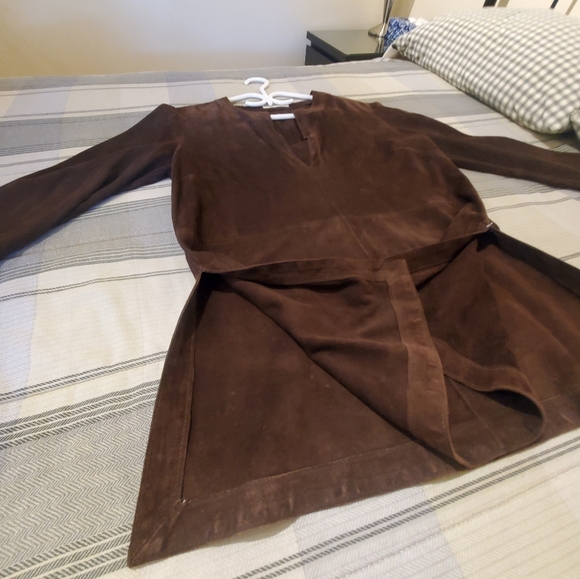 Brown Suede Tunic - Picture 2 of 8